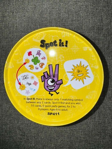 Spot card game - card, 55